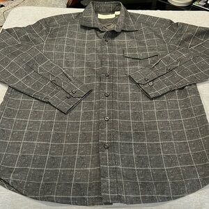 TOMMY BAHAMA LONG SLEEVE LINED FLANNEL SHIRT